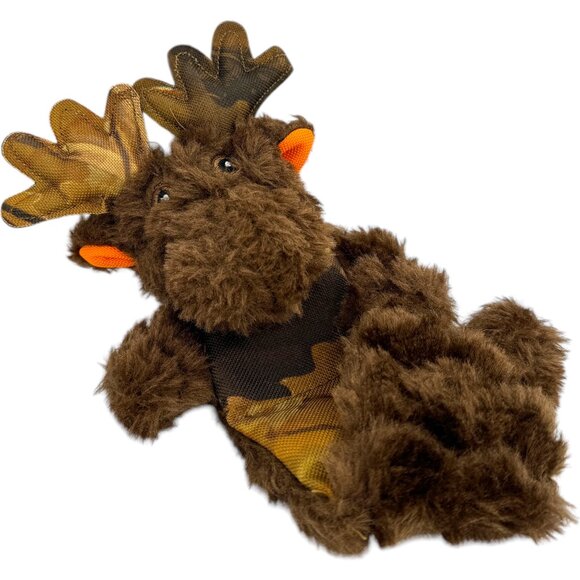 3 Pack Vibrant Life Camo Moose Plush Dog Toys – Level 3 Durable Squeaky Chew - Picture 15 of 16